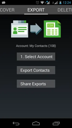 Contacts Import